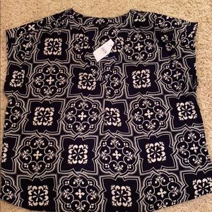 Ann taylor- short sleeve blouse